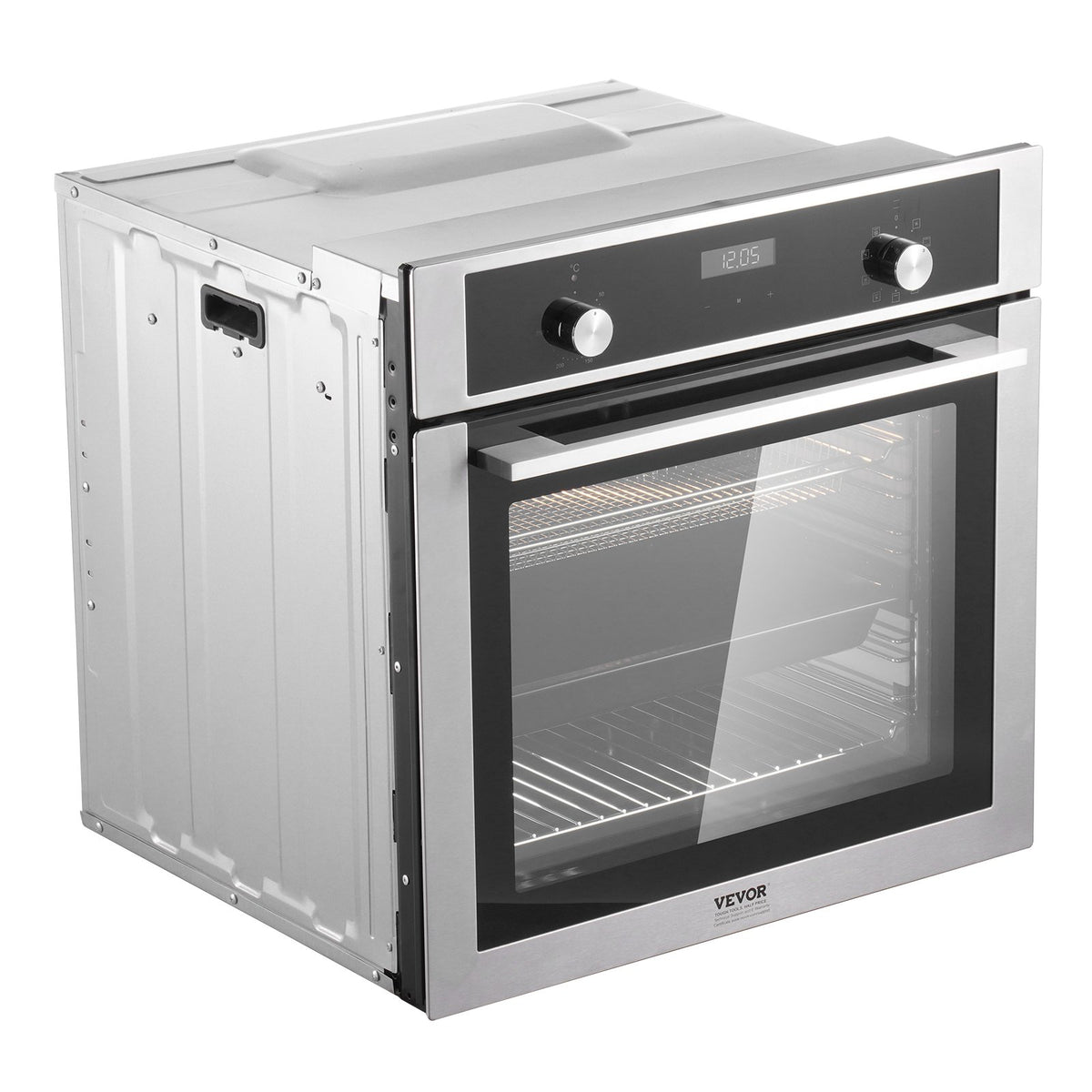 VEVOR Built-in Electric Oven 60 cm, 76 l, 9 Functions