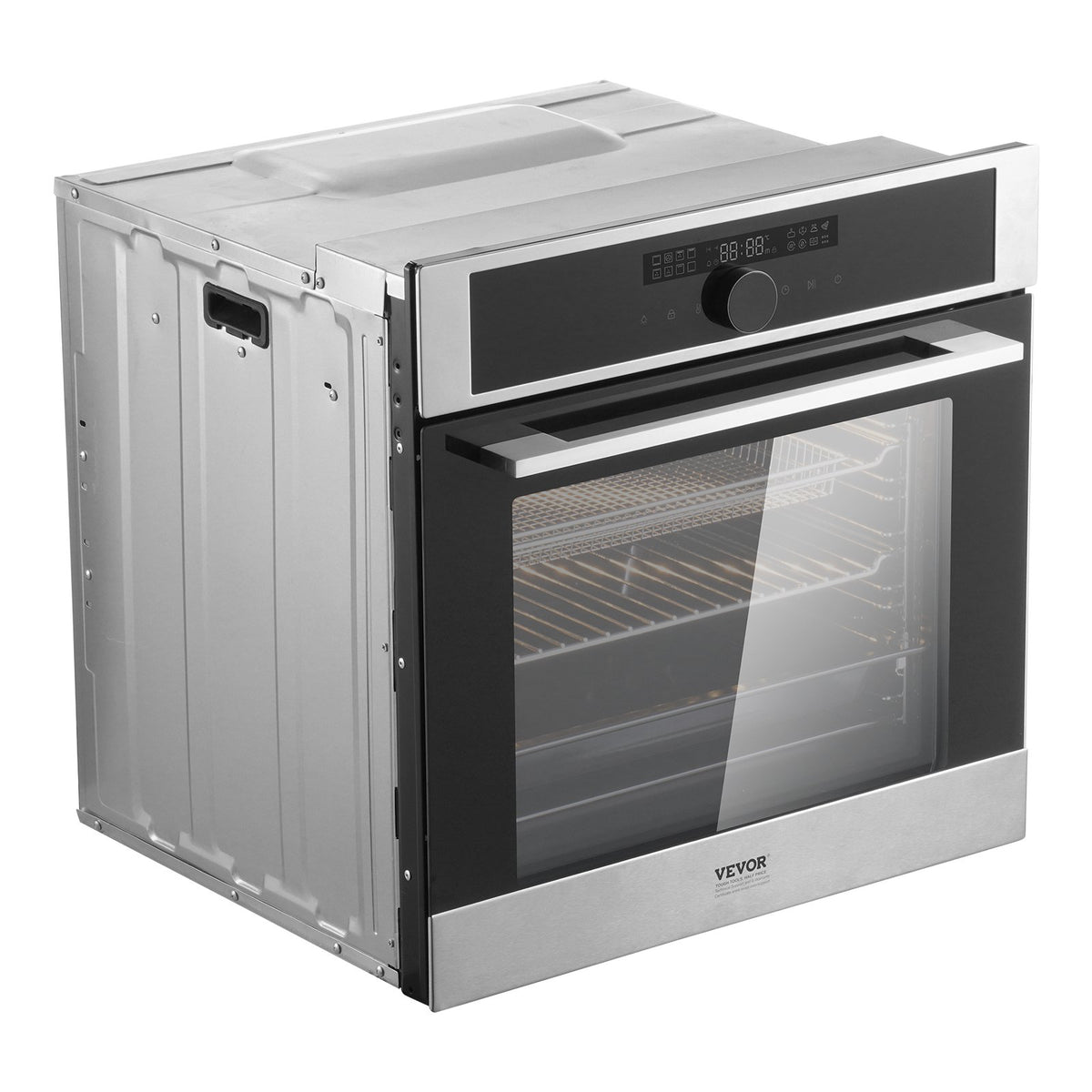 VEVOR Built-in Electric Oven 60 cm, 76 l, 16 Functions