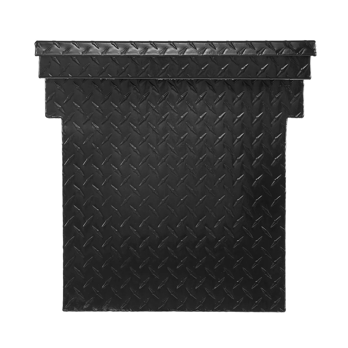 VEVOR alumīnija kravas auto šķērssijas instrumentu kaste, 69 × 12 × 14 cm, dimanta raksts, ūdensizturīga kaste ar sānu rokturiem, slēdzeni un atslēgām, piemērota pikapiem, treileriem un kemperiem, melna