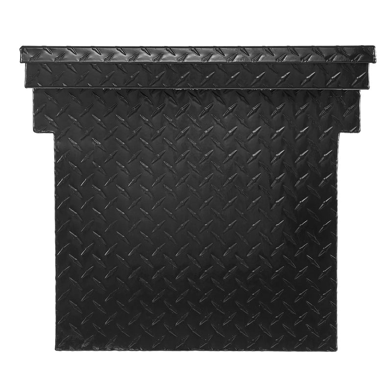 VEVOR kravas automašīnas alumīnija instrumentu kaste, 175,26×50,8×35,56 cm, ar dimanta faktūru, ūdensizturīgu slēdzeni, atslēgām un sānu rokturiem, melna