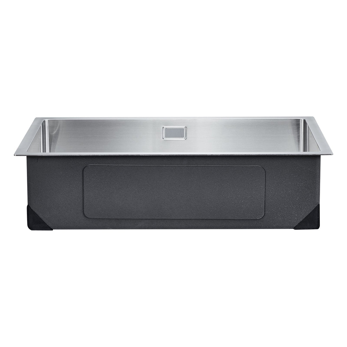 VEVOR Stainless Steel Kitchen Sink 76 cm, Single Bowl, Undermount or Top Mount, Bar Style