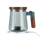 VEVOR ūdeņraža ūdens pudele, 400 ml, ar bezvadu uzlādi, stikla ionizators