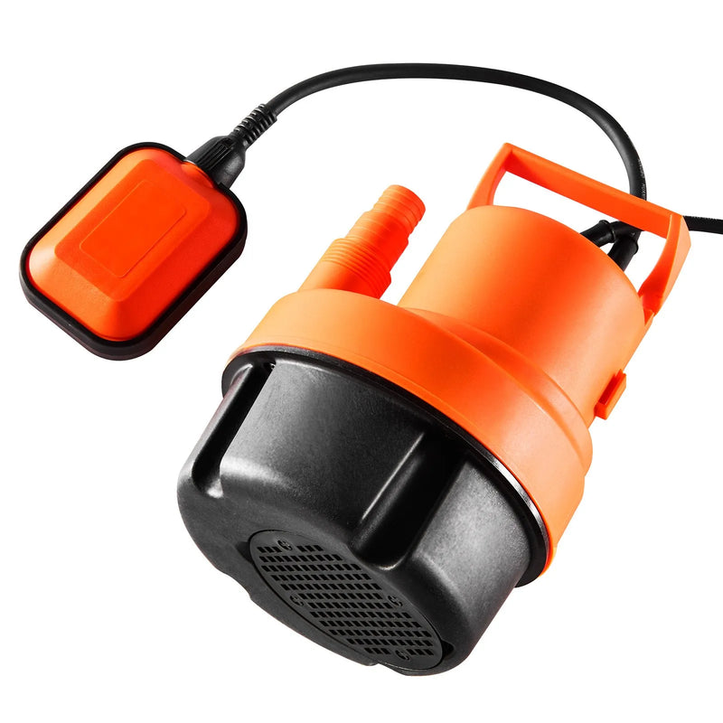 VEVOR iegremdējamais drenāžas sūknis 320 W, plūsma līdz 6002 l/h, pacelšanas augstums līdz 7 m