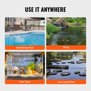 VEVOR iegremdējamais drenāžas sūknis 400 W, plūsma līdz 9506 l/h, pacelšanas augstums līdz 7,9 m