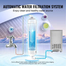 VEVOR Komerciālais Ledus Pagatavotājs 130 kg/24h 60 Ledus Kubiki