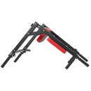 Daudzfunkcionāls pievilkšanās stienis - pie sienas stiprināms pievilkšanās un atspiešanās trenažieris mājas sporta zālei