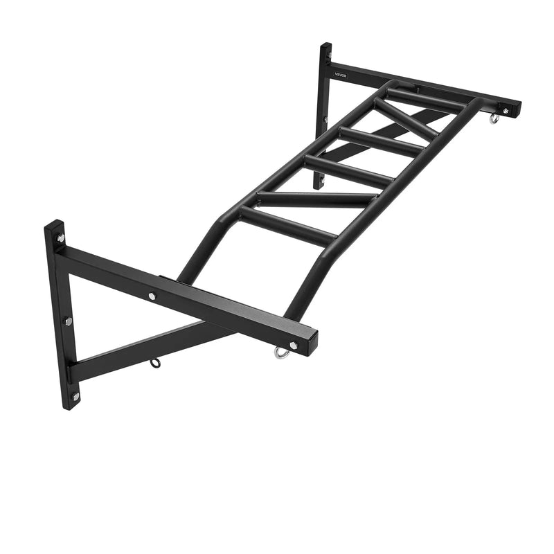 Pievilkšanās stienis ar vairākiem satvērieniem – pie sienas stiprināms, izturīgs trenažieris mājas sporta zālei