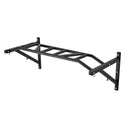 Pievilkšanās stienis ar vairākiem satvērieniem – pie sienas stiprināms, izturīgs trenažieris mājas sporta zālei