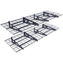 Uzglabāšanas plaukti 2 gab. 183 × 61 cm pie sienas stiprināmi 454 kg, metāla