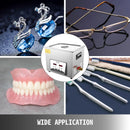 VEVOR 10 l ultraskaņas tīrītājs, digitāla ultraskaņas tīrīšanas iekārta ar sildītāju un taimeri rotaslietām, pulksteņiem, gredzeniem, zobārstniecības instrumentiem un stiklam