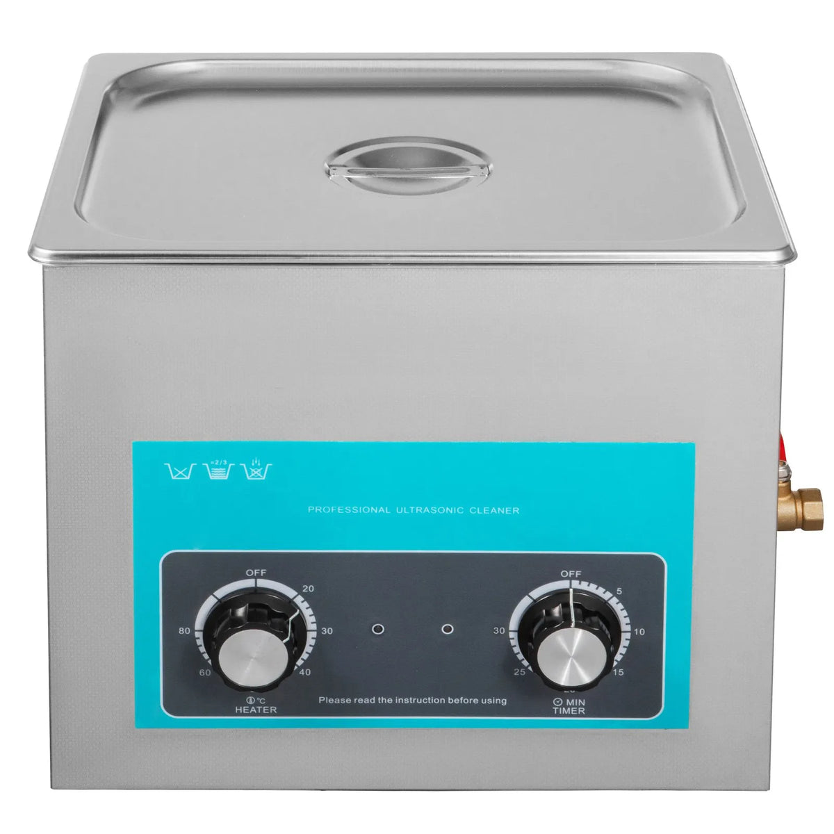 VEVOR 10 l Ultrasonic Cleaner, Jewellery Cleaner with Heater Timer and Basket Control, for Jewellery, Glasses, Rings, Dentures and Musical Instruments