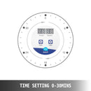 VEVOR 15 l ultraskaņas tīrītājs, digitāla ultraskaņas tīrīšanas iekārta ar sildītāju un taimeri rotaslietām, pulksteņiem, gredzeniem, zobārstniecības instrumentiem, stiklam un sīkām detaļām