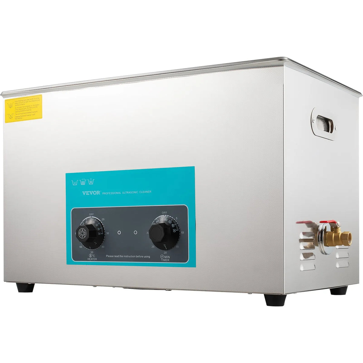 VEVOR 30 l Ultrasonic Cleaner, Ultrasonic Cleaning Machine for Jewellery and Glasses