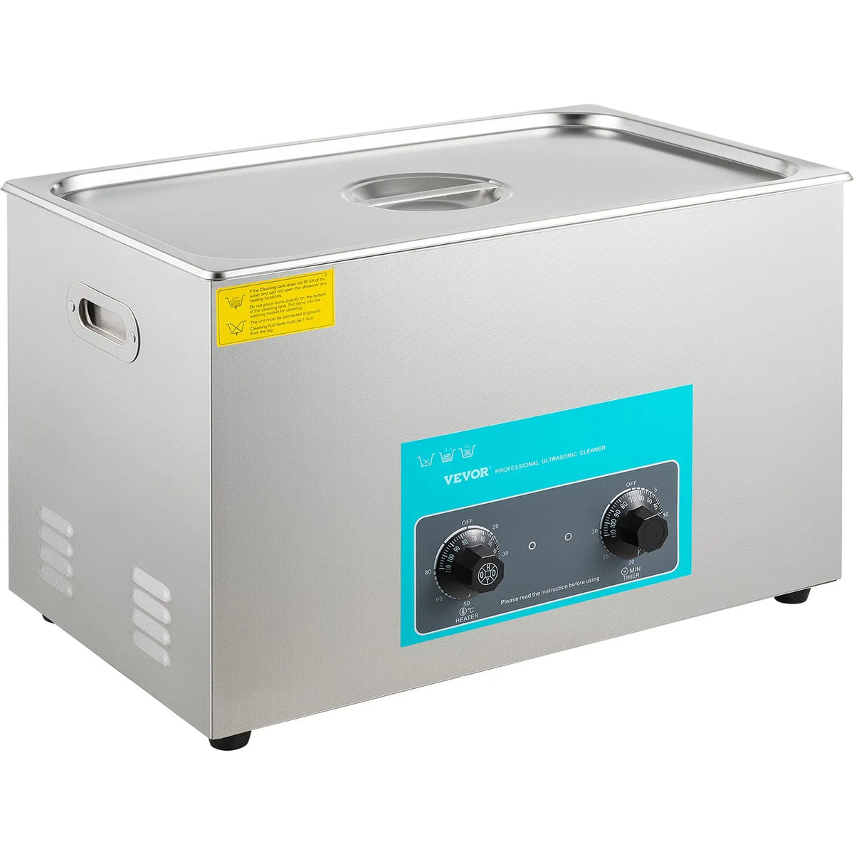 VEVOR 30 l Ultrasonic Cleaner, Ultrasonic Cleaning Machine for Jewellery and Glasses