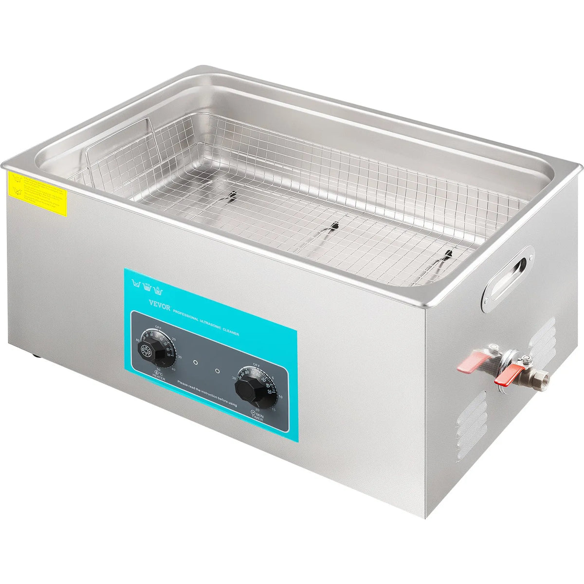 VEVOR 30 l Ultrasonic Cleaner, Ultrasonic Cleaning Machine for Jewellery and Glasses