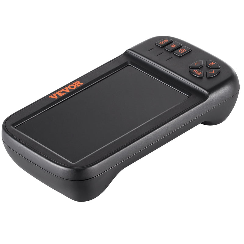 VEVOR trīs lēcu endoskopu kamera ar 11,43 cm IPS Ekrāns, 1080P objektīvs, puscieta kabeļa struktūra, IP67 ūdensnecaurlaidīga