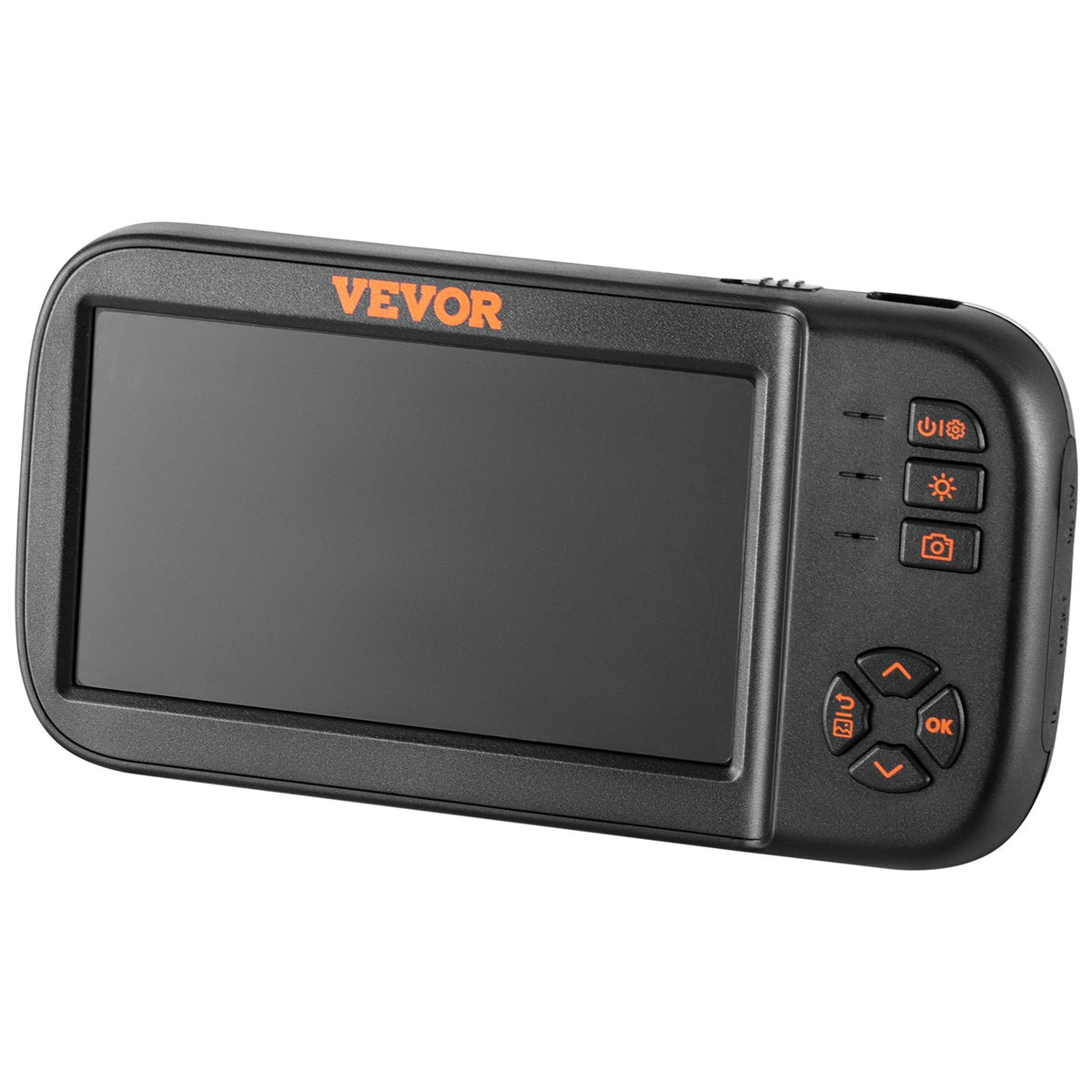 VEVOR Three-Lens Endoscope Camera with 11.43 cm IPS Screen, 1080P Lens, Semi-Rigid Cable Structure, IP67 Waterproof