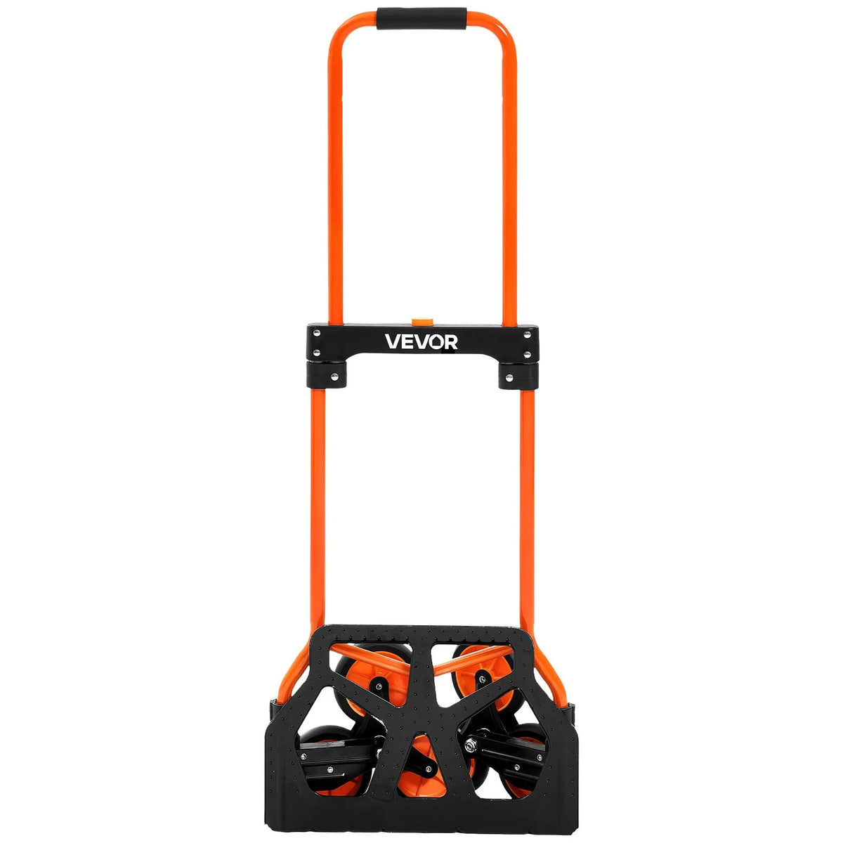 VEVOR 3 pakāpju saliekamās kāpnes ar platu pretslīdes pakāpienu un ērtu rokturi, vieglas pārnēsājamas tērauda kāpnes ar 272 kg nestspēju, lietošanai virtuvē, mājās un birojā, melnas - ZEMLETES.LV