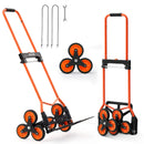 VEVOR 3 pakāpju saliekamās kāpnes ar platu pretslīdes pakāpienu un ērtu rokturi, vieglas pārnēsājamas tērauda kāpnes ar 272 kg nestspēju, lietošanai virtuvē, mājās un birojā, melnas