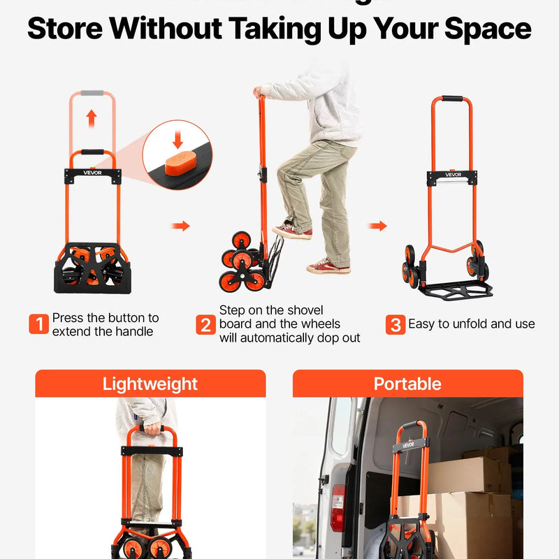 VEVOR 3 pakāpju saliekamās kāpnes ar platu pretslīdes pakāpienu un ērtu rokturi, vieglas pārnēsājamas tērauda kāpnes ar 272 kg nestspēju, lietošanai virtuvē, mājās un birojā, melnas