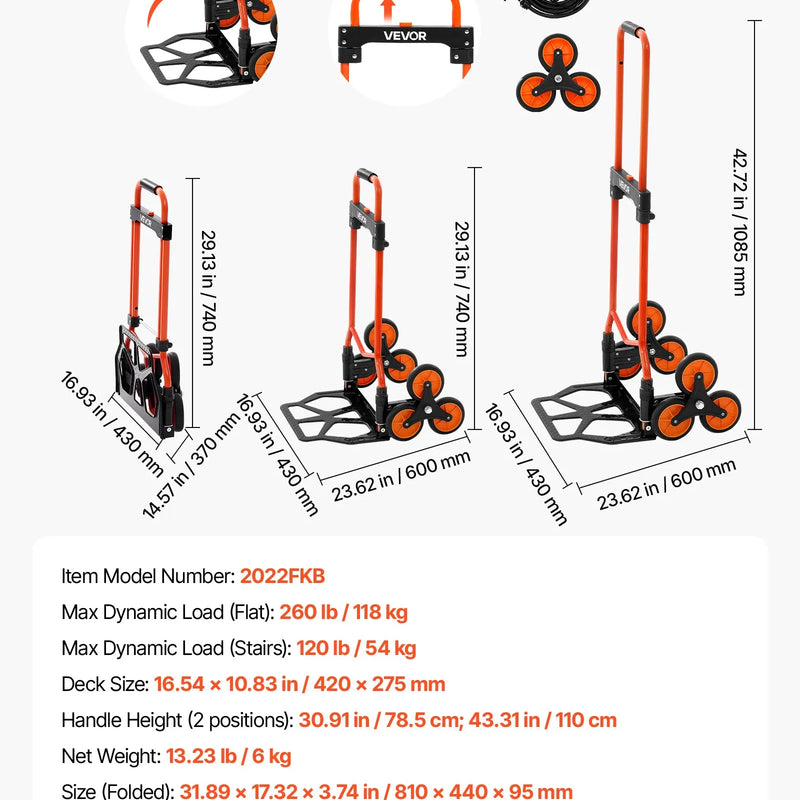 VEVOR 3 pakāpju saliekamās kāpnes ar platu pretslīdes pakāpienu un ērtu rokturi, vieglas pārnēsājamas tērauda kāpnes ar 272 kg nestspēju, lietošanai virtuvē, mājās un birojā, melnas