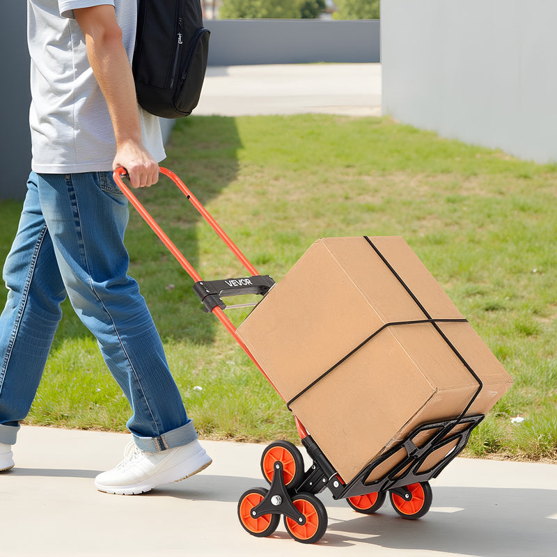 VEVOR 3 pakāpju saliekamās kāpnes ar platu pretslīdes pakāpienu un ērtu rokturi, vieglas pārnēsājamas tērauda kāpnes ar 272 kg nestspēju, lietošanai virtuvē, mājās un birojā, melnas