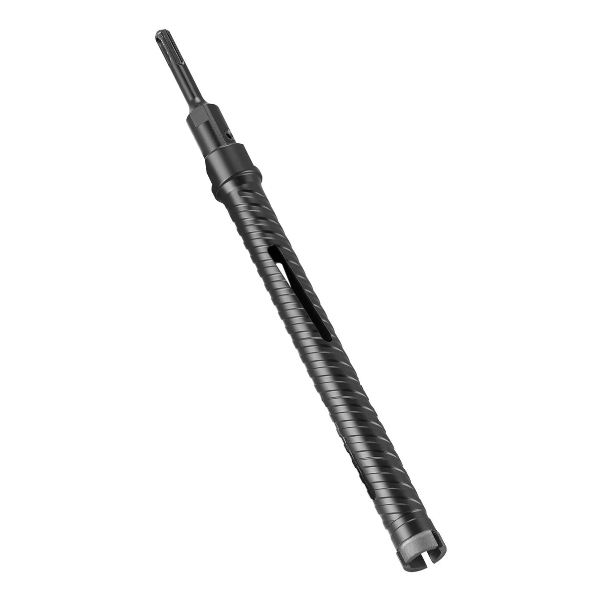 VEVOR Diamond Core Drill Bit for Dry Drilling, 25 mm Diameter, 241 mm Drilling Depth, M16 Internal Thread, Includes 3 Adapters, Centre Drill and Hex Key for Reinforced Concrete, Bricks and Masonry