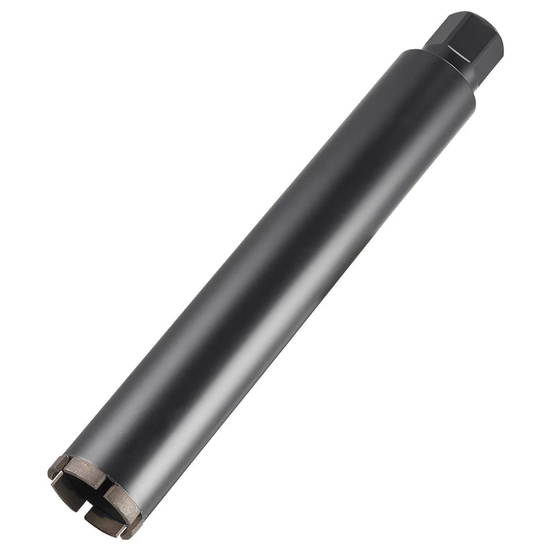 VEVOR dimanta kroņurbis mitrajai urbšanai, diametrs 63,5 mm, urbšanas dziļums 356 mm, 1-1/4″-7 iekšējā vītne, augstas precizitātes metinājums dzelzsbetonam, ķieģeļiem un mūrim