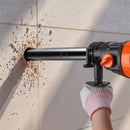 VEVOR dimanta kroņurbis mitrajai urbšanai, diametrs 63,5 mm, urbšanas dziļums 356 mm, 1-1/4″-7 iekšējā vītne, augstas precizitātes metinājums dzelzsbetonam, ķieģeļiem un mūrim