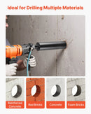 VEVOR dimanta kroņurbis mitrajai urbšanai, diametrs 89 mm, urbšanas dziļums 356 mm, 1-1/4″–7 iekšējā vītne, augstas precizitātes metinājums dzelzsbetonam, ķieģeļiem un mūrim