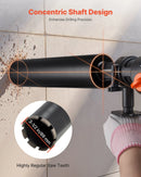 VEVOR dimanta kroņurbis mitrajai urbšanai, diametrs 89 mm, urbšanas dziļums 356 mm, 1-1/4″–7 iekšējā vītne, augstas precizitātes metinājums dzelzsbetonam, ķieģeļiem un mūrim