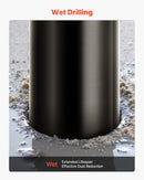 VEVOR dimanta kroņurbis, diametrs 38 mm, urbšanas dziļums 356 mm, 1-1/4″-7 iekšējā vītne, augstas precizitātes metināšana, mitrais kroņurbis dzelzsbetonam, ķieģeļiem un mūrēšanai