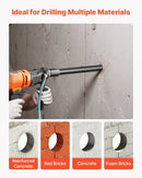 VEVOR dimanta kroņurbis, diametrs 38 mm, urbšanas dziļums 356 mm, 1-1/4″-7 iekšējā vītne, augstas precizitātes metināšana, mitrais kroņurbis dzelzsbetonam, ķieģeļiem un mūrēšanai