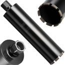 VEVOR dimanta kroņurbis mitrajai urbšanai, diametrs 102 mm, urbšanas dziļums 356 mm, 1-1/4″–7 iekšējā vītne, augstas precizitātes metinājums dzelzsbetonam, ķieģeļiem un mūrim