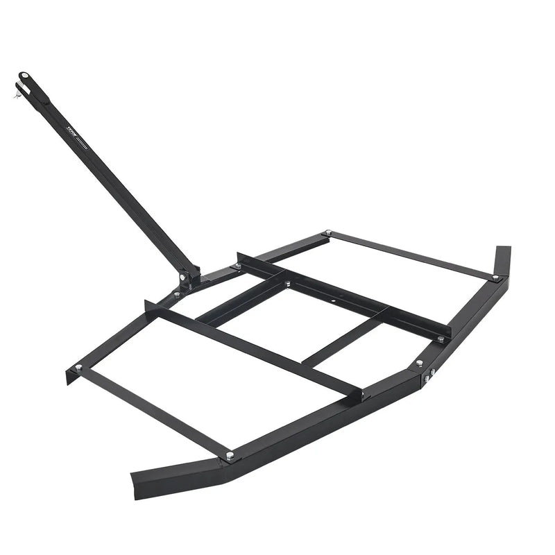 VEVOR velkamais ecēšu izlīdzinātājs, darba platums 1676 mm, Q235 tērauds, ar regulējamiem stieņiem un tapas stiprinājumu, slodze līdz 22,7 kg, piemērots ATV, UTV un dārza traktoriem - ZEMLETES.LV