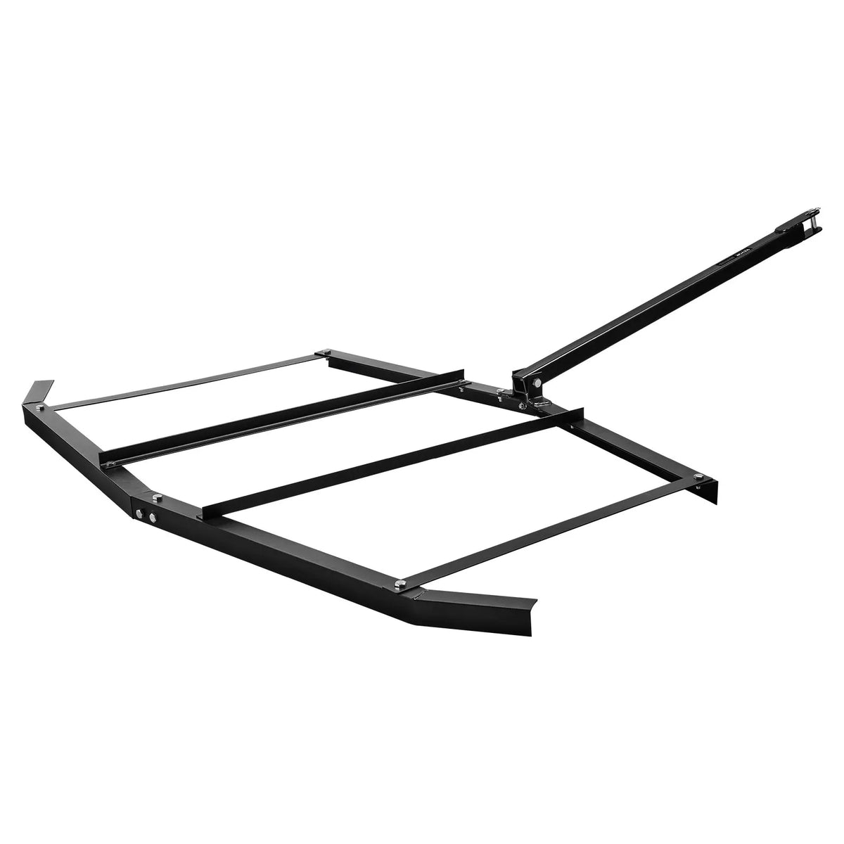 VEVOR velkamais ecēšu izlīdzinātājs, darba platums 1829 mm, Q235 tērauds, ar tapas tipa sakabi, paredzēts ATV, UTV un dārza traktoriem, piebraucamo ceļu un teritoriju izlīdzināšanai - ZEMLETES.LV