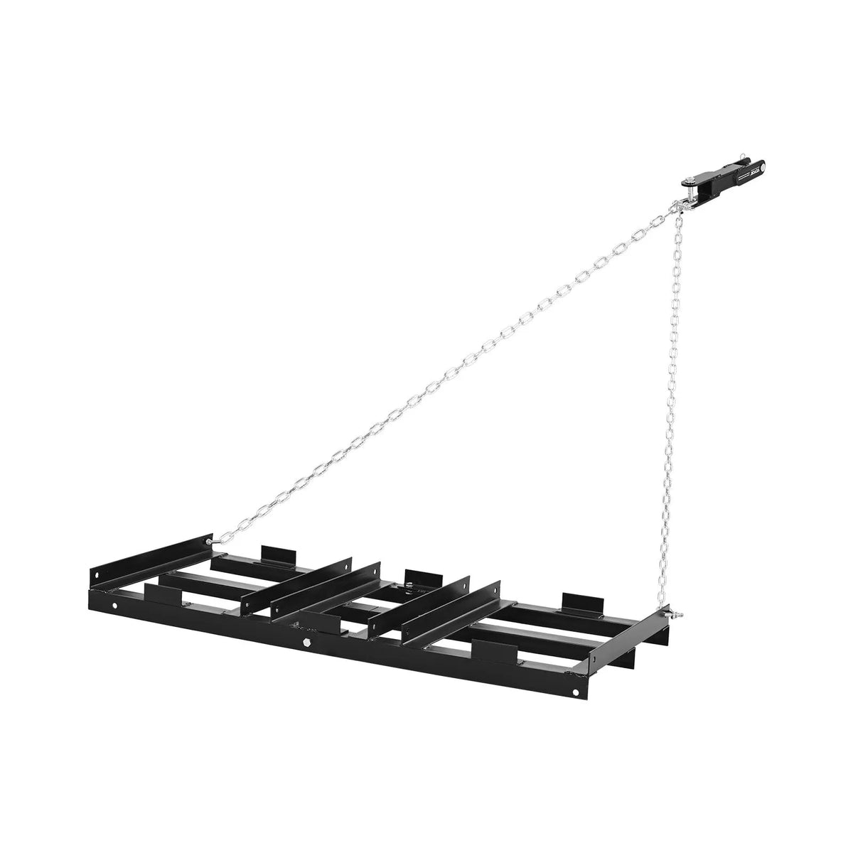 VEVOR velkamais seguma līdzinātājs 122 × 50 cm ar regulējamu platumu, kravnesība līdz 22,7 kg, smagas konstrukcijas zāliena un grants virsmas izlīdzināšanas grābeklis no cinkota tērauda, piemērots ATV, UTV un traktoriem - ZEMLETES.LV