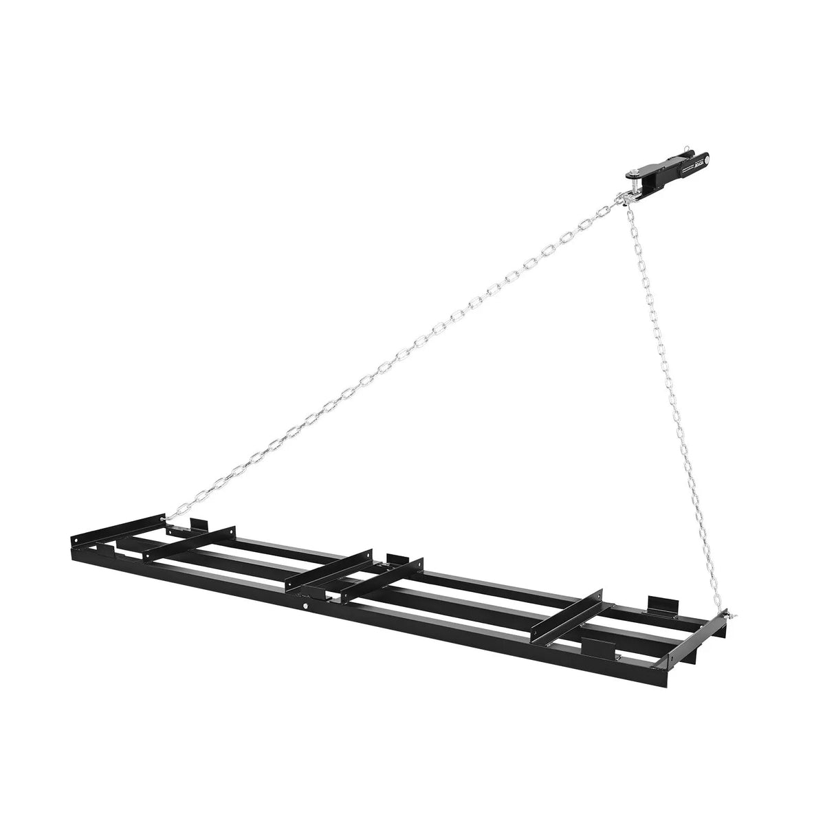 VEVOR velkamais seguma līdzinātājs 243 × 50 cm ar regulējamu platumu, kravnesība līdz 22,7 kg, smagas konstrukcijas zāliena un grants virsmas izlīdzināšanas grābeklis no cinkota tērauda, piemērots ATV, UTV un traktoriem - ZEMLETES.LV
