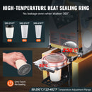 VEVOR автоматическая круизная коляска, 500–650 круизных форсунок/ч, ЖК-дисплей, диаметр 190 мм и диаметр 90/95 мм, зеленая