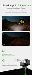 DDPAI Ranger M1 - dubultā motocikla camera ar Full HD 1080p ierakstu, Wi-Fi un atbalstu līdz 256 GB microSD kartei