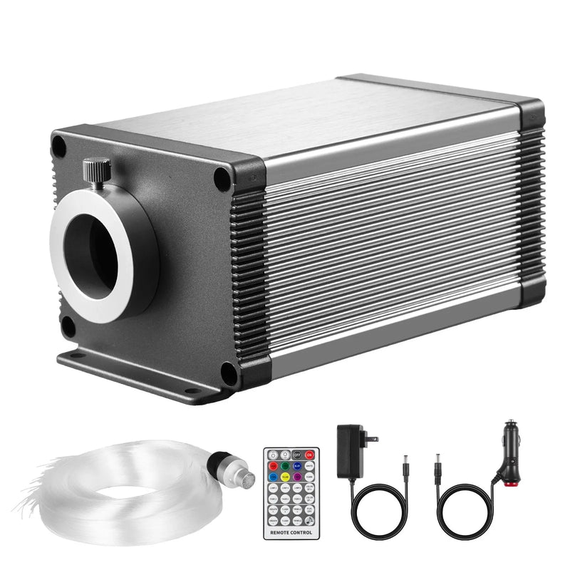 Starlight griestu apgaismojuma komplekts, 550 gab., 0,76 mm, 3 m, 16 W, ar Bluetooth, tālvadību, skaņas aktivizāciju, RGBW