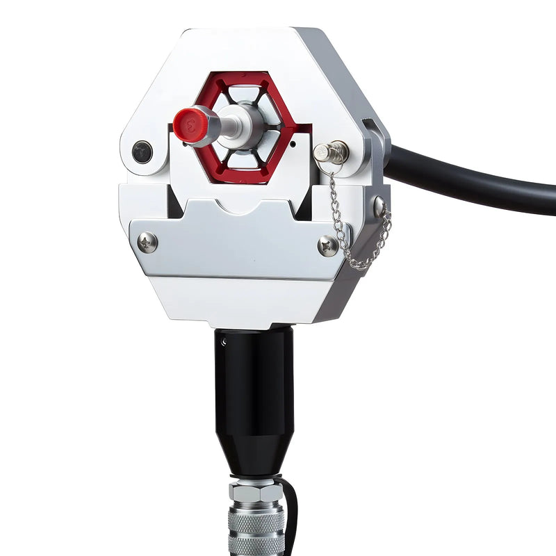 VEVOR hidrauliskais šļūteņu presētājs Hydra-Krimp A/C, komplekts ar 7 maināmām presformām un pārnēsājamu koferi, manuāls hidrauliskais sūknis, paredzēts automobiļu un gaisa kondicionēšanas sistēmu šļūteņu presēšanai