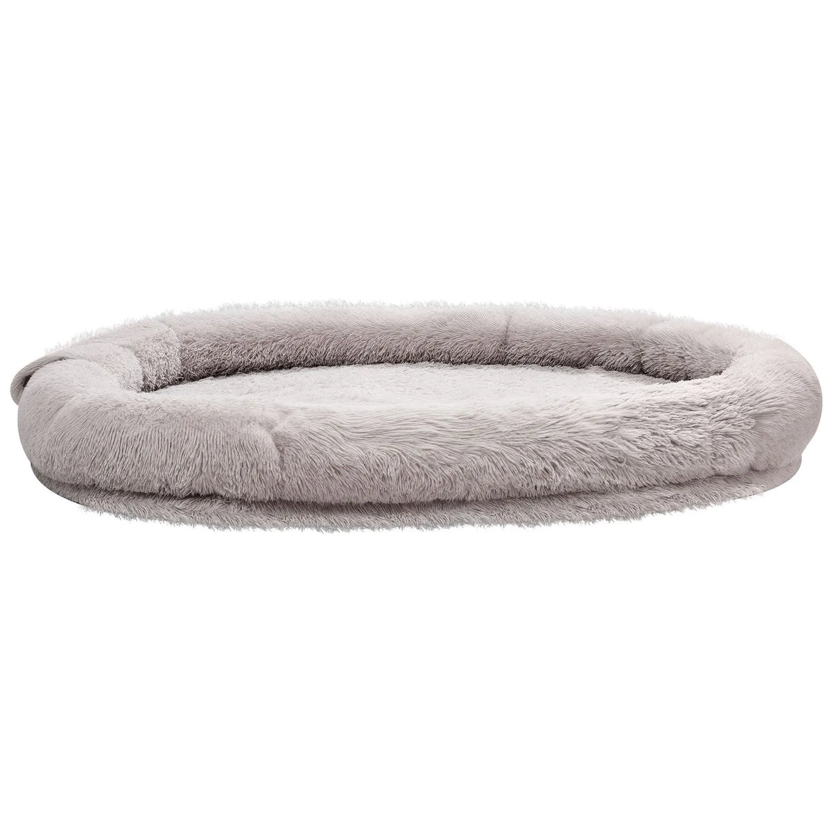 VEVOR Orthopedic Dog Bed with Memory Foam Mattress and Washable Cover, 176 × 122 × 24 cm, Grey