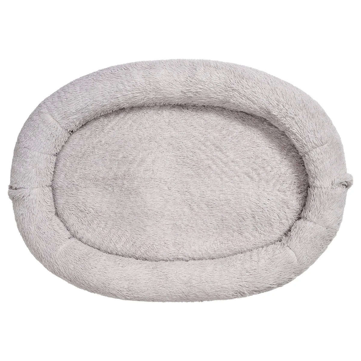 VEVOR Orthopedic Dog Bed with Memory Foam Mattress and Washable Cover, 176 × 122 × 24 cm, Grey