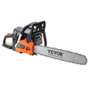 VEVOR 58CC 50,8 cm benzīna motorzāģis - Benzīna dzinēja ķēdes zāģis ar 58 cm³ jaudu un 50 cm (20") sliedi – piemērots malkas zāģēšanai, mežizstrādei un intensīvai lietošanai