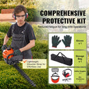 VEVOR 59 cm 26CC 2 ciklu gāzes dzinēja dzīvžogu griezējs, gāzes dzinēja rokas dzīvžogu griezējs