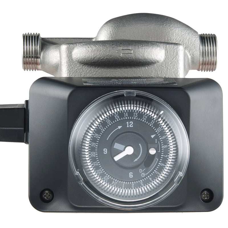 VEVOR karstā ūdens cirkulācijas sūknis ar DN20 ieplūdi/izplūdi un DN15 adapteri mājas karstā ūdens un apkures sistēmām