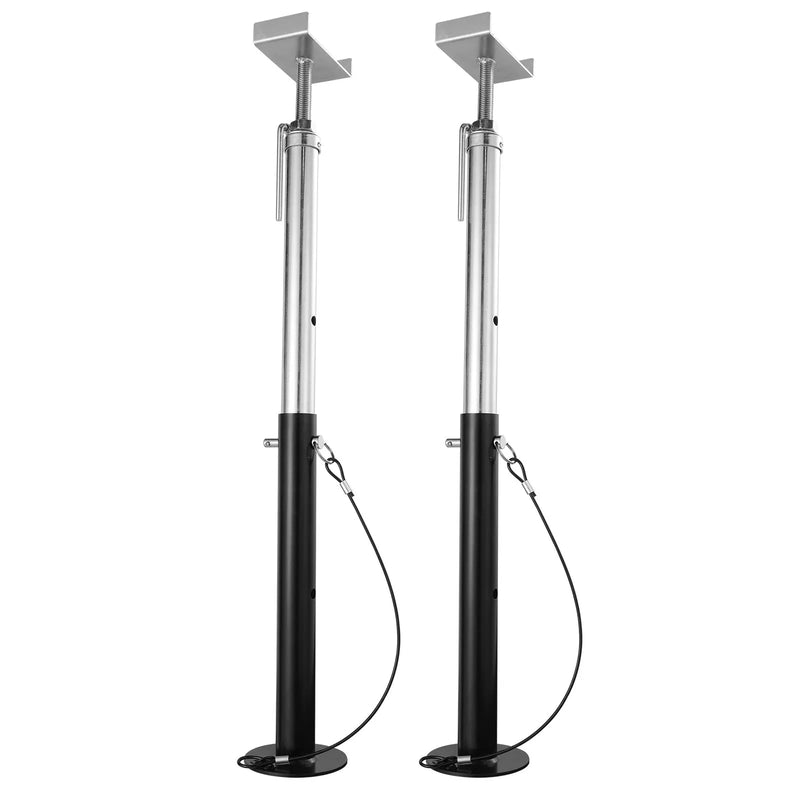 VEVOR RV izbīdāmās sekcijas atbalsta domkrati, 2268 kg nestspēja katram balstam, regulējams augstums 50,8–121,9 cm, smagas slodzes stabilizatori kemperiem, dzīvojamajiem automobiļiem un ceļojumu piekabēm