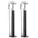 VEVOR RV izbīdāmās sekcijas atbalsta domkrati, 2268 kg nestspēja katram balstam, regulējams augstums 50,8–121,9 cm, smagas slodzes stabilizatori kemperiem, dzīvojamajiem automobiļiem un ceļojumu piekabēm