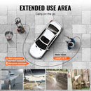 VEVOR Benzīna augstspiediena mazgātājs 3950 PSI, 10 l/min, 2,6 GPM ar 5 sprauslu komplektu automašīnām